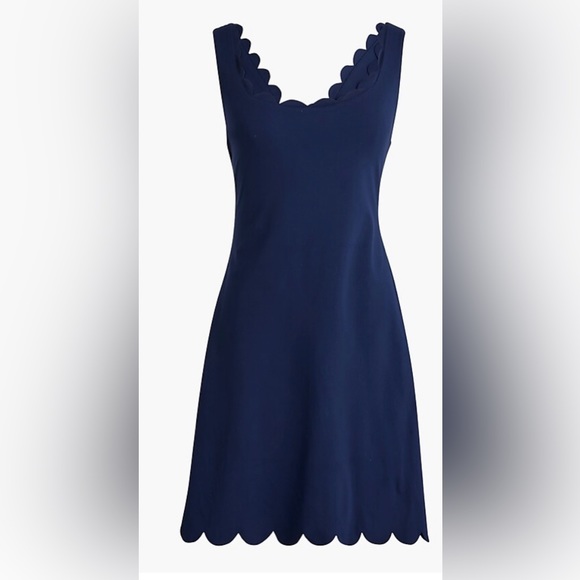 J. Crew Pants - New! J crew Scalloped active dress XXL navy